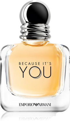 Because it's you de Armani — parfumul original