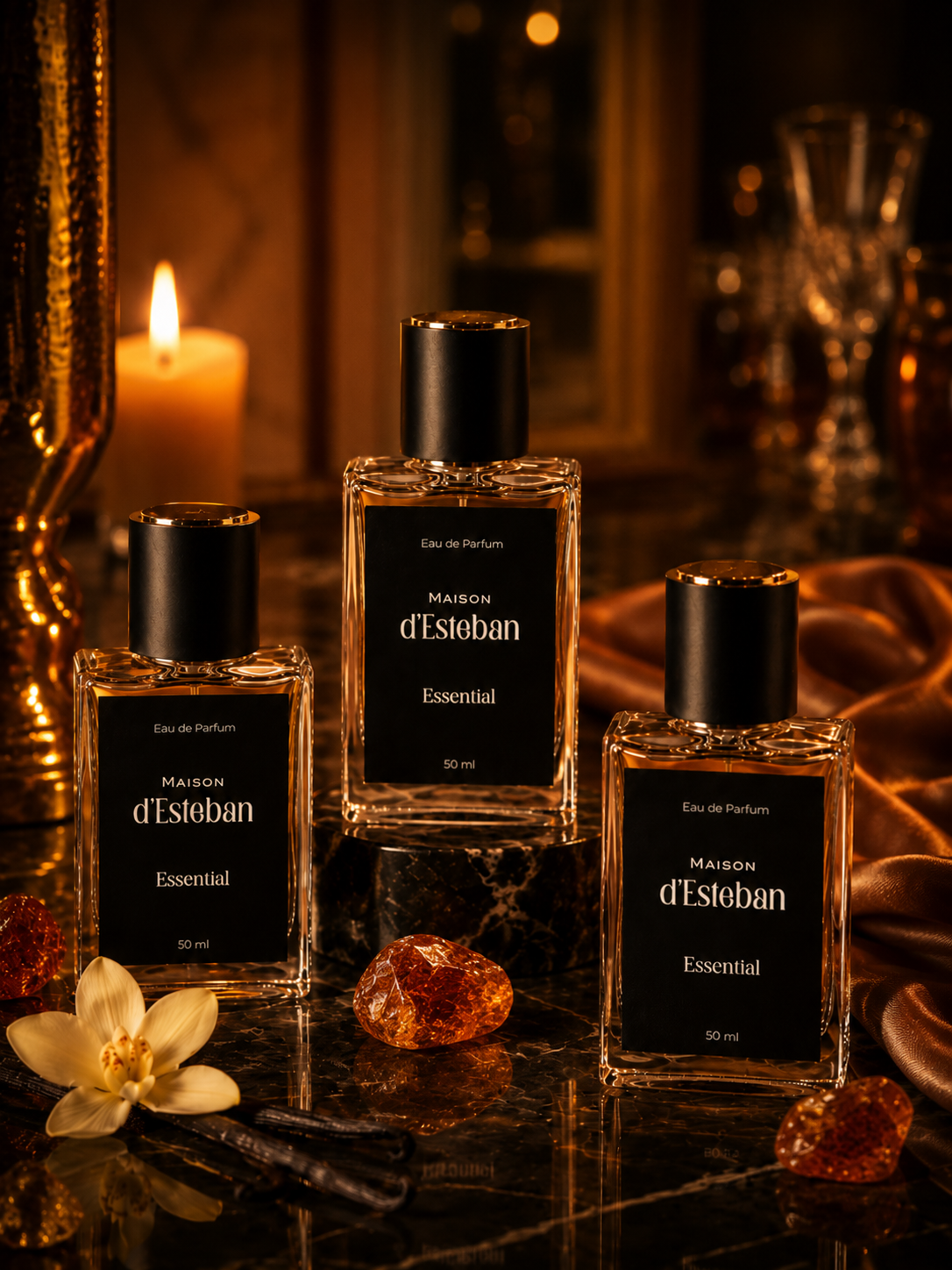 Alternativa la Grand Soir - parfum cald ambrat-vanilat de seara Maison d Esteban