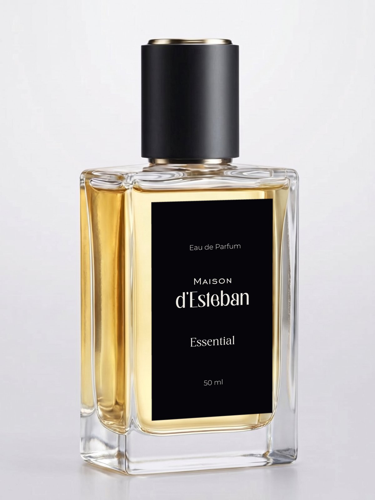 Maison d'Esteban, apă de parfum 50 ml, flacon din profil