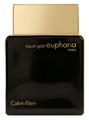 Euphoria Liquid Gold for Men by Calvin Klein — sticla originală (decupaj)