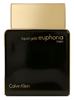 Euphoria Liquid Gold for Men by Calvin Klein — sticla originală (decupaj)